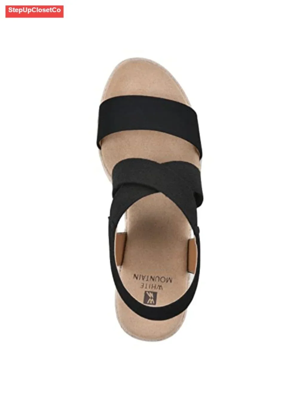 Jute Espadrille Platform Wedge Sandals Slingback Slip On Padded Insole